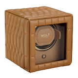 WOLF Lauren Single Watch Winder Tan 342107