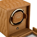 WOLF Lauren Single Watch Winder Tan 342107