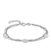 Layered Charm Chain Bracelet in Sterling Silver - Wallace Bishop