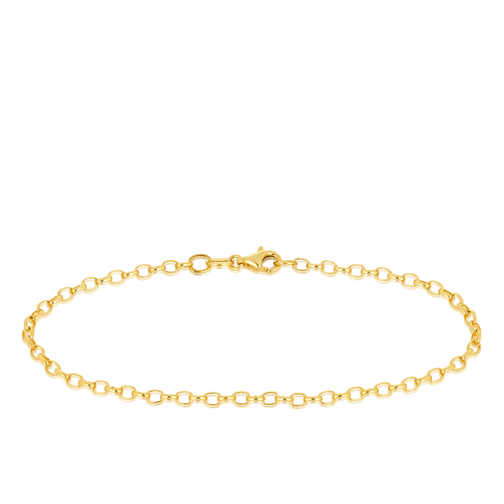 Link Bracelet in 9ct Yellow Gold - Wallace Bishop
