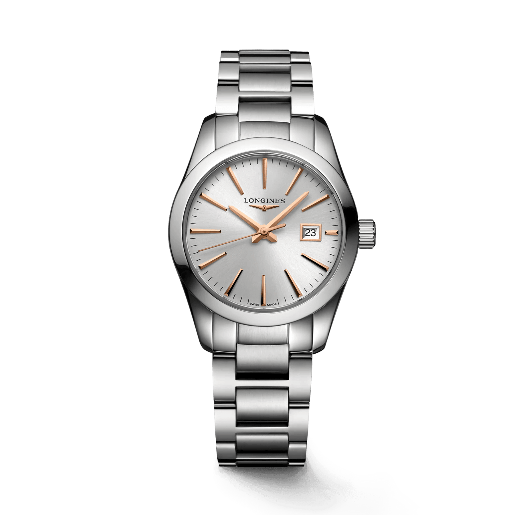 Longines Conquest Classic Women's 29.5mm Stainless Steel Quartz Watch L2.286.4.72.6 - Wallace Bishop