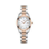 Longines Conquest Women's 29.50mm Stainless Steel & Rose IP Quartz Watch L2.286.3.87.7 - Wallace Bishop
