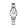 Longines Elegant Women's 25.50mm Stainless Steel & Rose IP Automatic Watch L4.309.5.87.7 - Wallace Bishop