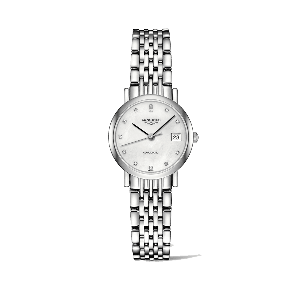 Longines Elegant Women's Stainless Steel Automatic Watch