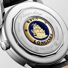Longines Heritage Men's 38.50mm Stainless Steel Automatic Watch L4.795.4.78.2 - Wallace Bishop