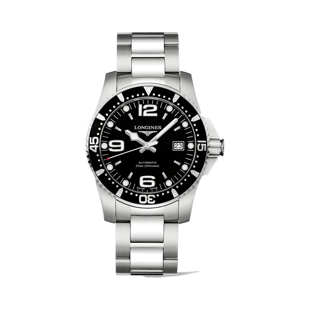 Longines Hydro Conquest Men's 41mm Stainless Steel Automatic Watch L3.742.4.56.6 - Wallace Bishop