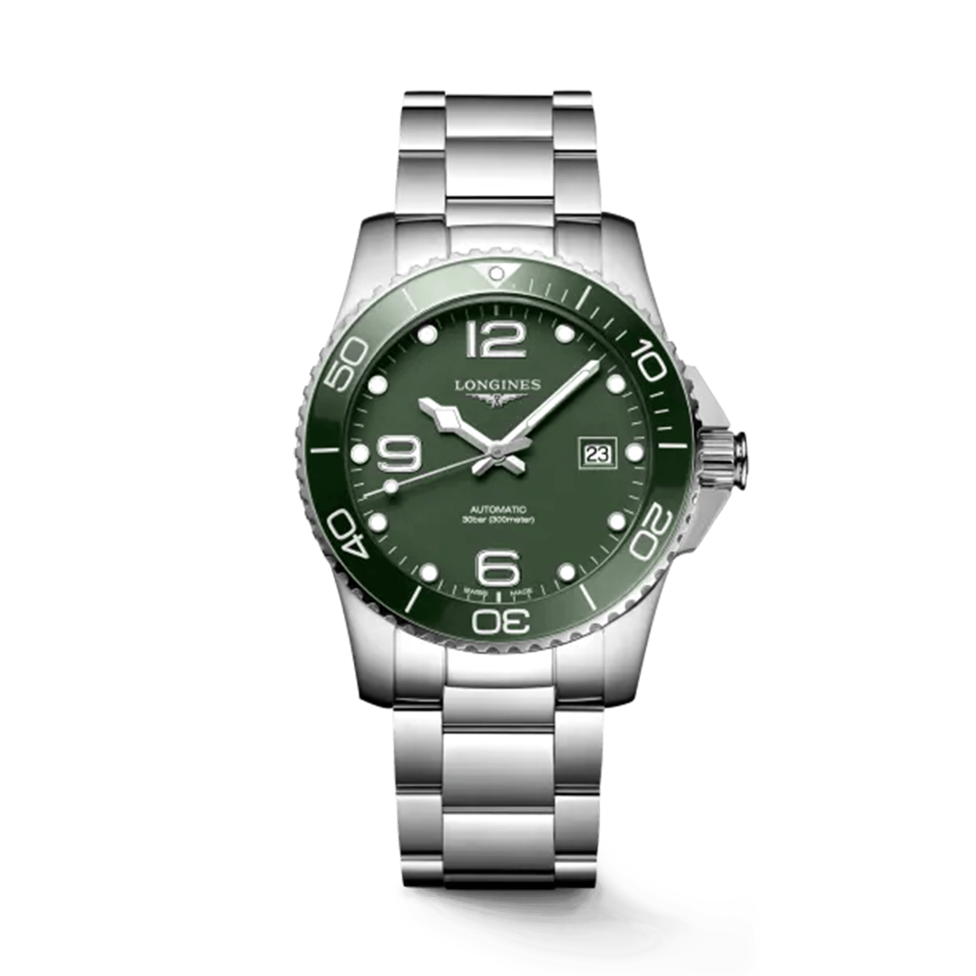 Longines HydroConquest Men's 41mm Stainless Steel Automatic Watch L3.781.4.06.6 - Wallace Bishop