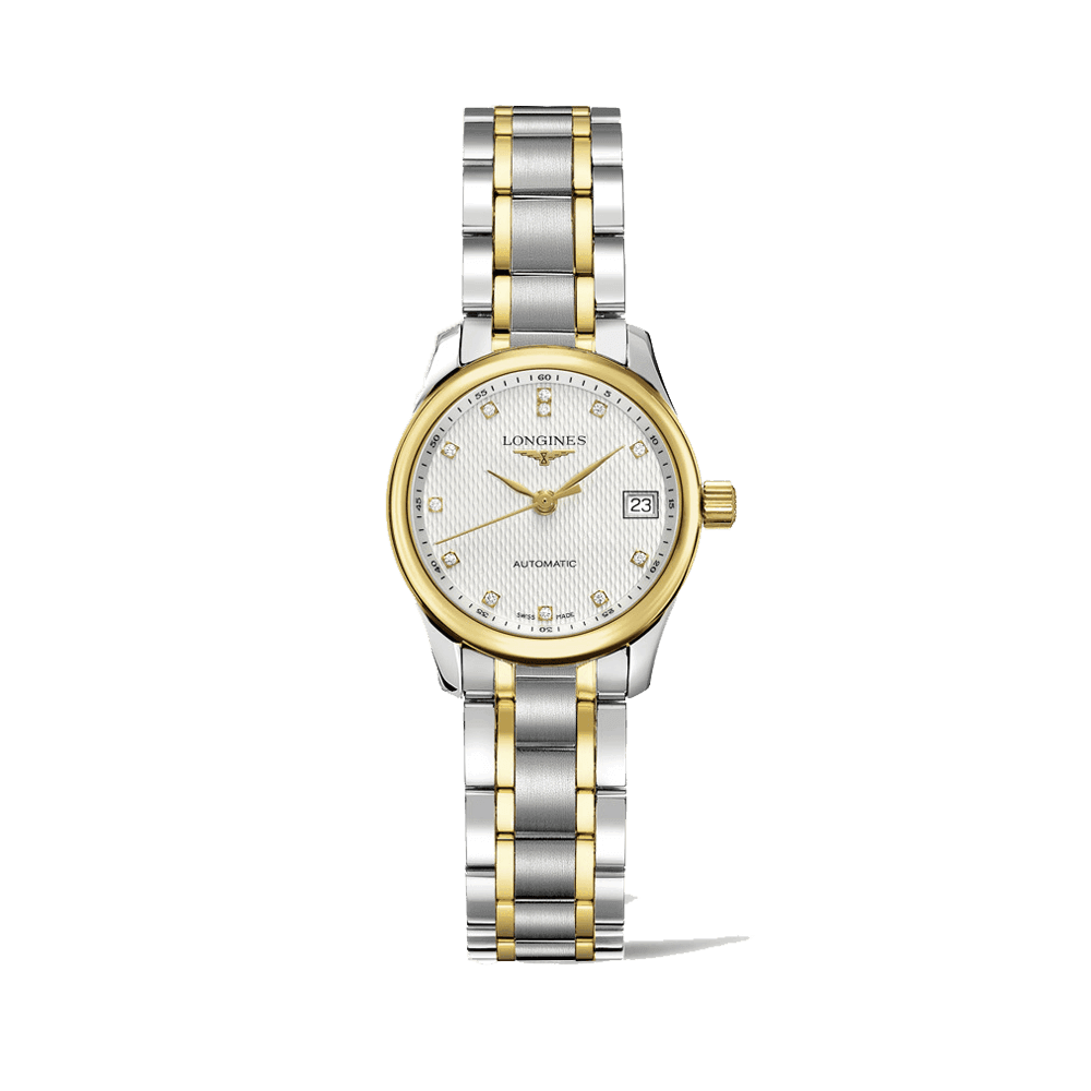 Longines Master Women s 25.50mm Stainless Steel 18ct Gold