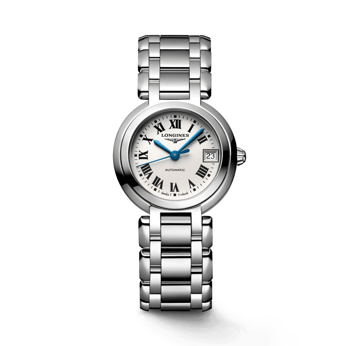 Longines PrimaLuna Women's 26.5mm Stainless Steel Automatic Watch L8.111.4.71.6 - Wallace Bishop