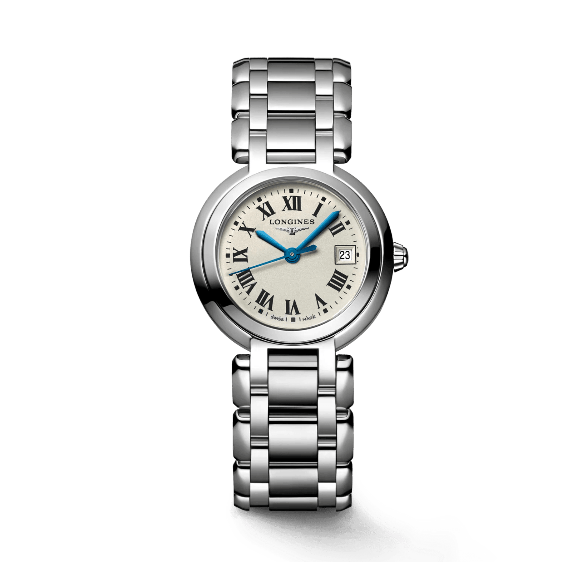 Longines PrimaLuna Women's 26.5mm Stainless Steel Quartz Watch L8.110.4.71.6 - Wallace Bishop