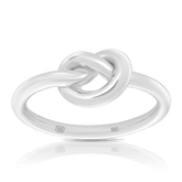 Love Knot Ring in Sterling Silver - Wallace Bishop