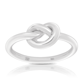 Love Knot Ring in Sterling Silver - Wallace Bishop