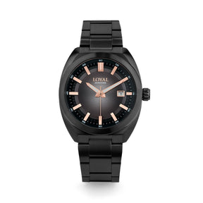 Loyal Adventurer Sport Men's 41.50mm Black and Steel Quartz Watch - Wallace Bishop