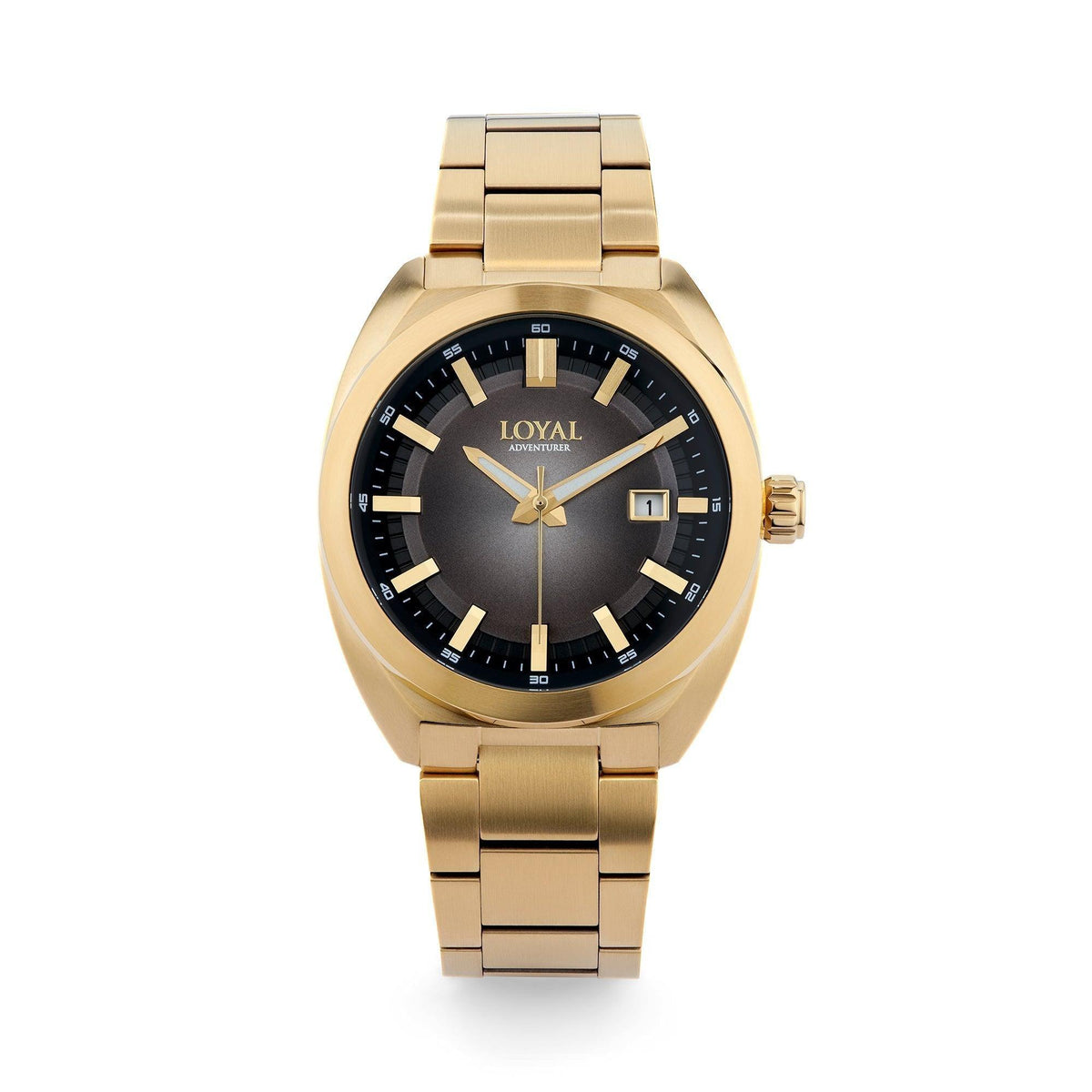 Loyal Adventurer Sport Men's 41.50mm Gold PVD Watch - Wallace Bishop