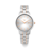 Loyal Enigma Men's 41mm Stainless Steel & Rose IP Quartz Watch - Wallace Bishop