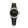 Loyal Enigma Women's 33.20mm Black & Gold Plated Quartz Watch - Wallace Bishop