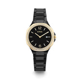 Loyal Enigma Women's 33.20mm Black & Gold Plated Quartz Watch - Wallace Bishop