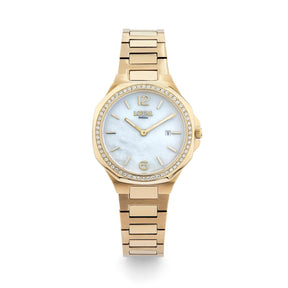 Loyal Enigma Women's 33.20mm Gold Plated Quartz Watch - Wallace Bishop
