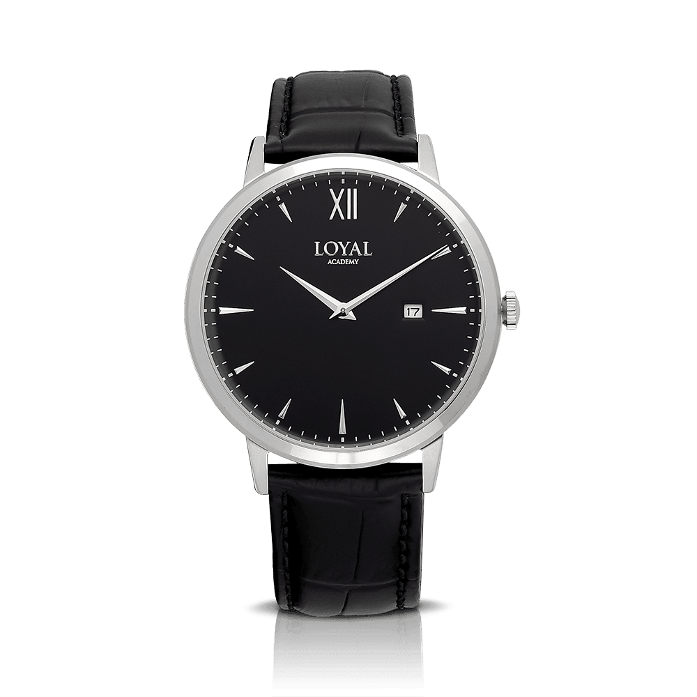 Loyal Men's Academy Watch on Leather Strap - Wallace Bishop