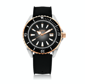 Loyal Men's Adventurer Quartz Diver Watch Grey Dial - Wallace Bishop