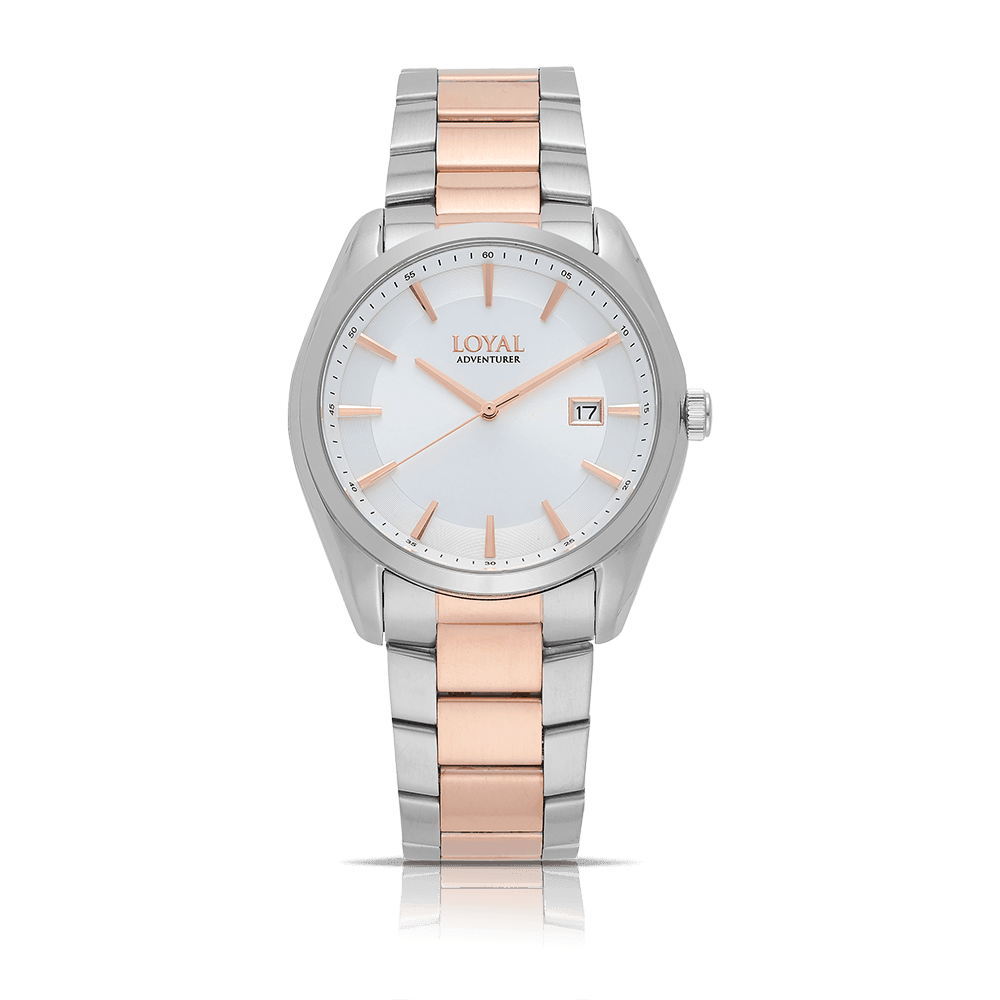 Loyal Men's Adventurer Quartz Sport Watch Silver Dial - Wallace Bishop