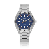 Loyal Men's Adventurer Stainless Steel Quartz Sport Watch Blue Dial - Wallace Bishop