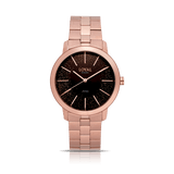 Loyal Women's Enigma Rose PVD Quartz Dress Watch Grey Dial - Wallace Bishop