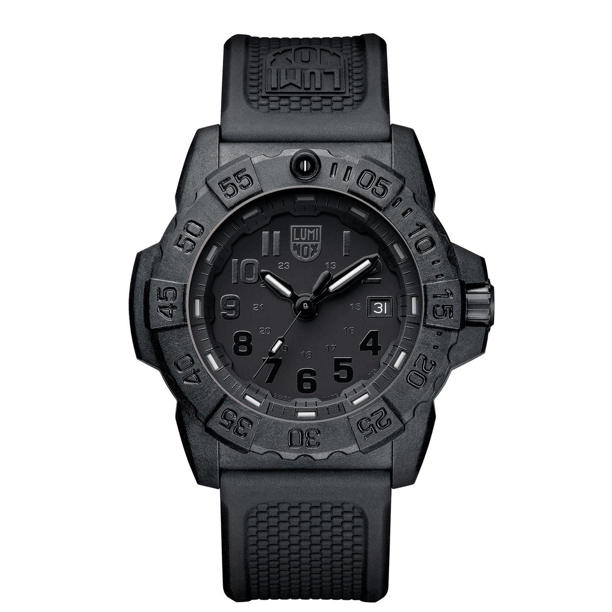 Luminox Men's Black PVD Quartz Sport Watch Black Dial - Wallace Bishop