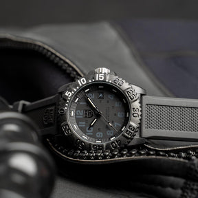 Luminox Men's Black PVD Quartz Sport Watch Black Dial - Wallace Bishop