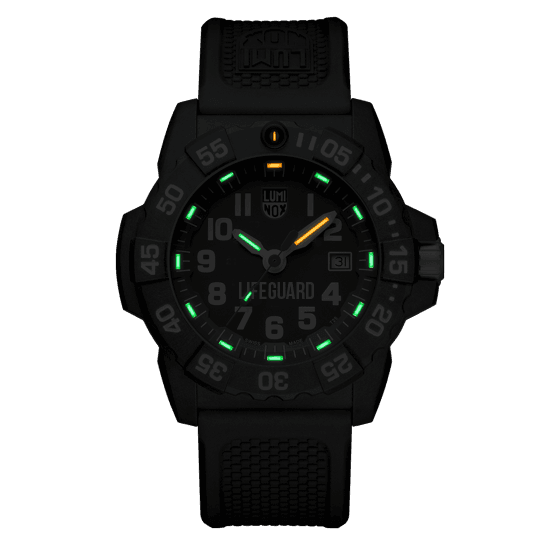 Luminox Men's Black PVD Quartz Sport Watch Blue Dial - Wallace Bishop