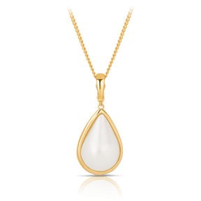 Mabe Pearl Pendant in 9ct Yellow Gold - Wallace Bishop