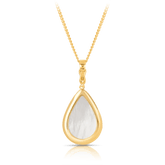 Mabe Pearl Pendant in 9ct Yellow Gold - Wallace Bishop