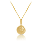 Madonna Pendant in 9ct Yellow Gold - Wallace Bishop