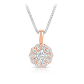 Maple Leaf Diamonds™ Pink Passion Diamond Pendant in 18ct Rose Gold - Wallace Bishop