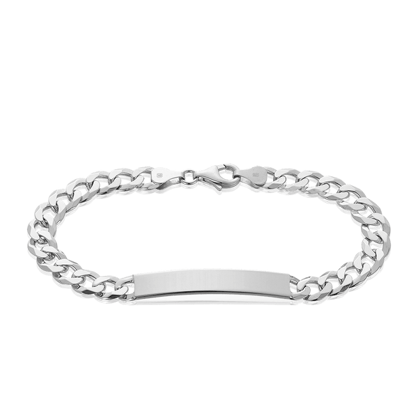 Men's ID Bracelet in Sterling Silver – Wallace Bishop
