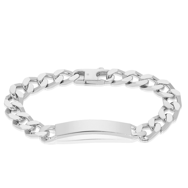 美品　RATS ID BRACELET masa sculp Silver925 men-s-22cm-id-curb-bracelet-in