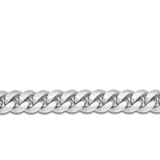 Men's 23cm Curb Bracelet in Sterling Silver - Wallace Bishop