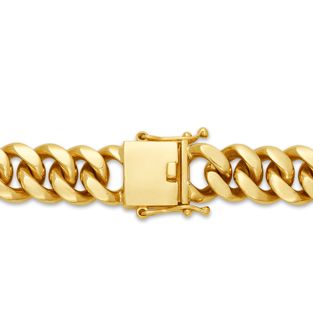 Mens gold link shop chain