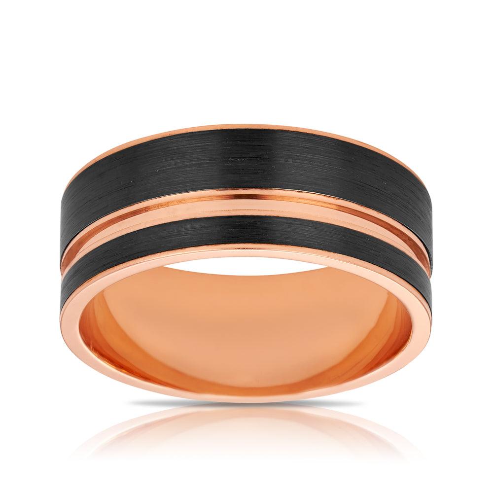 Men's Luxury Fit Wedding Band in Zirconium - Wallace Bishop