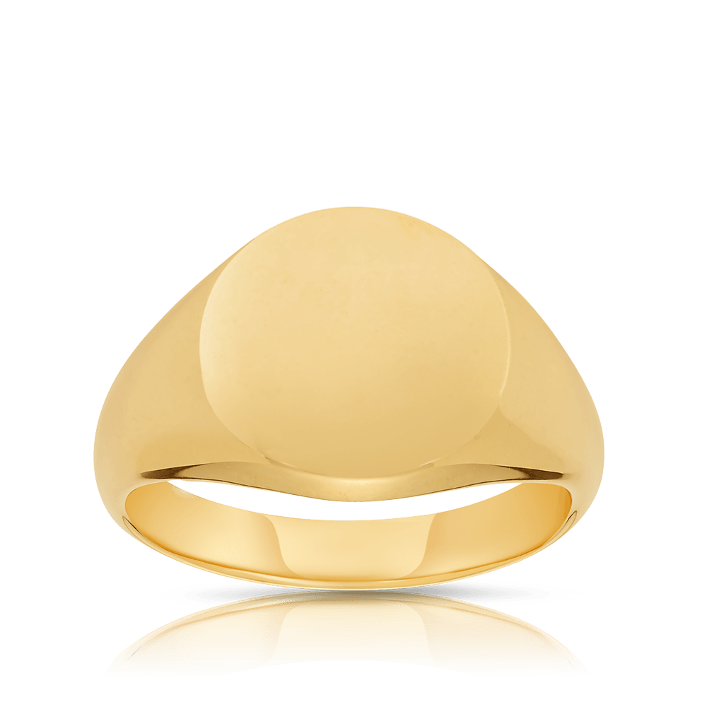 Men's Signet Ring in 9ct Yellow Gold - Wallace Bishop