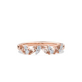 Morganite & Diamond Ring in 9ct Rose Gold - Wallace Bishop