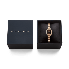 Daniel Wellington Quadro Mini Arch 3-link Amber Sunray Rose Gold