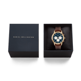 Daniel Wellington Iconic Chronograph St Mawes Arctic Panda Gold