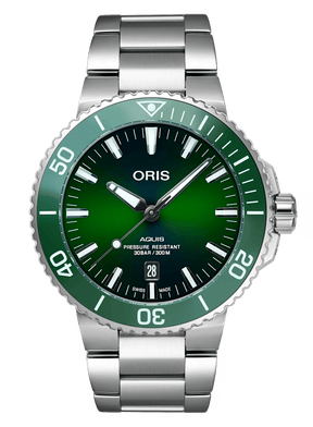 Oris Aquis Men's 43.5mm Stainless Steel Automatic Watch 733 7730 4157MB - Wallace Bishop