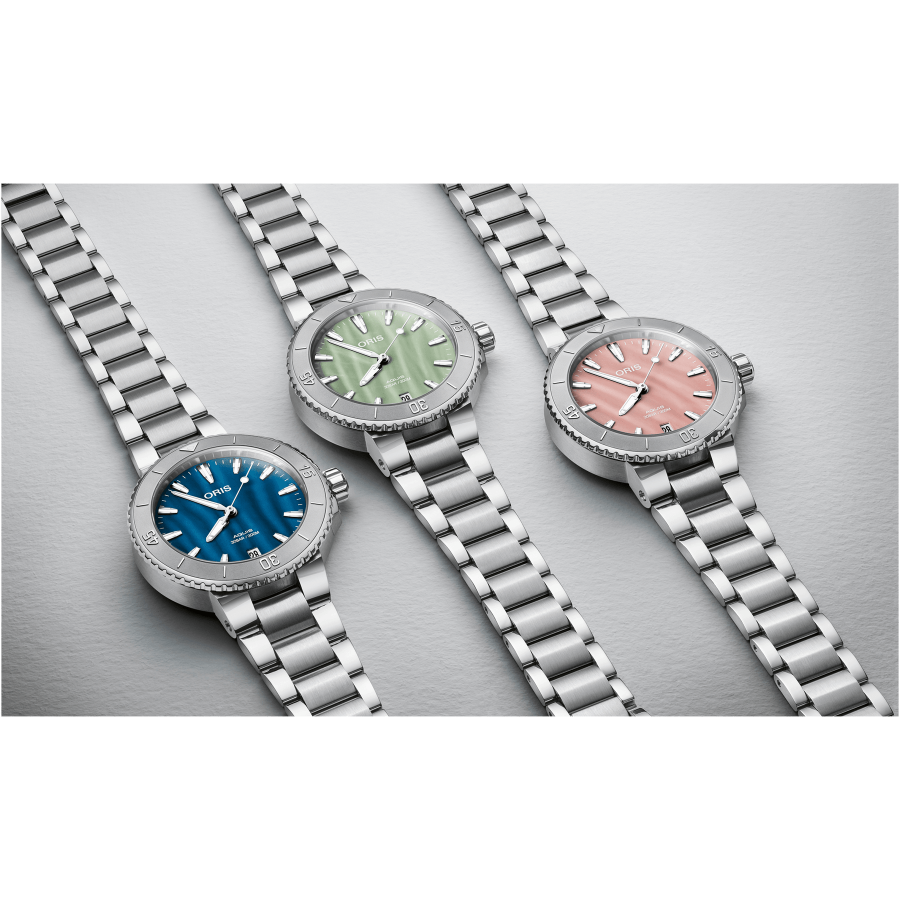 Oris aquis sales stainless steel bracelet