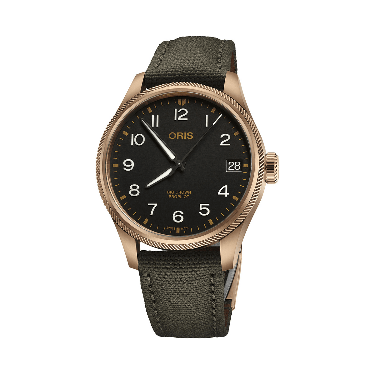 Oris Big Crown Men's 41mm Bronze Automatic Watch 751 7761 3164 TS - Wallace Bishop