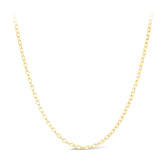 Oval Belcher Link Chain in 9ct Yellow Gold - Wallace Bishop