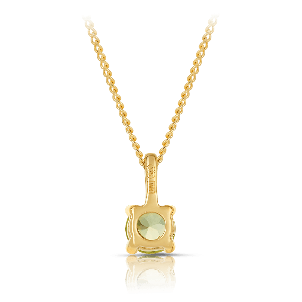 9ct yellow gold pendant online