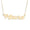 Personalised Name Necklace (Saint Elia Font) - Wallace Bishop