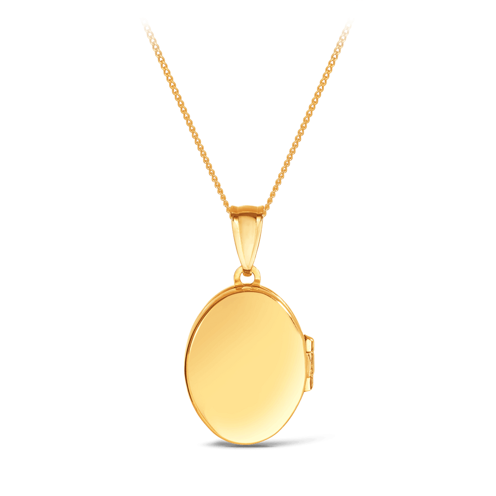 Locket Necklaces - Heart, Oval, Diamond & More | Engraving Available